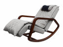 Массажное кресло-качалка OTO Grand Life OT2007 СЕРЫЙ (Рогожка)