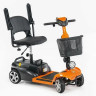 Кресло-коляска с электроприводом MET Explorer MT-14 оранжевый (17438)