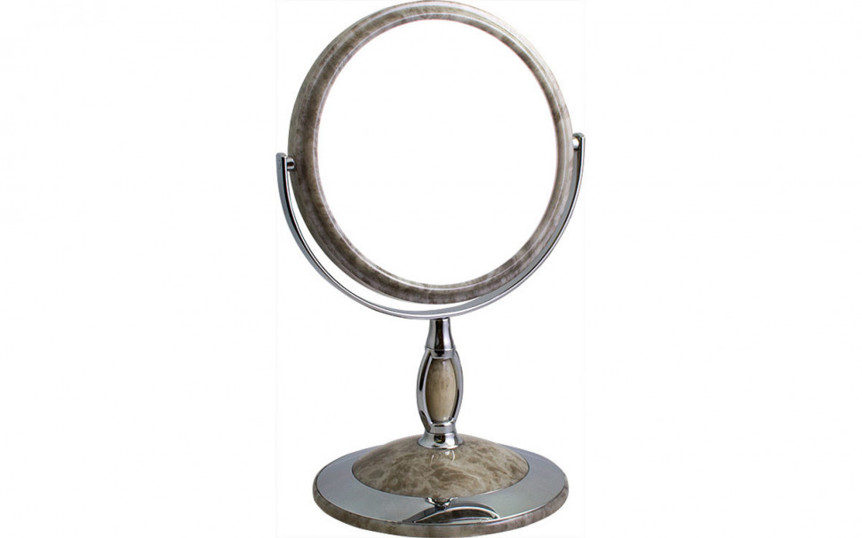 Зеркало косметическое Weisen B6"806 NMAR1/C настольное 2-стор 5-кр.ув.15 см