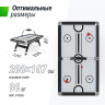 Игровой стол UNIX Line Аэрохоккей (226х125 cм) Black&White Игровой стол UNIX Line Аэрохоккей (226х125 cм) Black&White