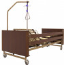 Кровать электрическая YG-1 (КЕ-4024М-11) ЛДСП (коричневый) с матрасом